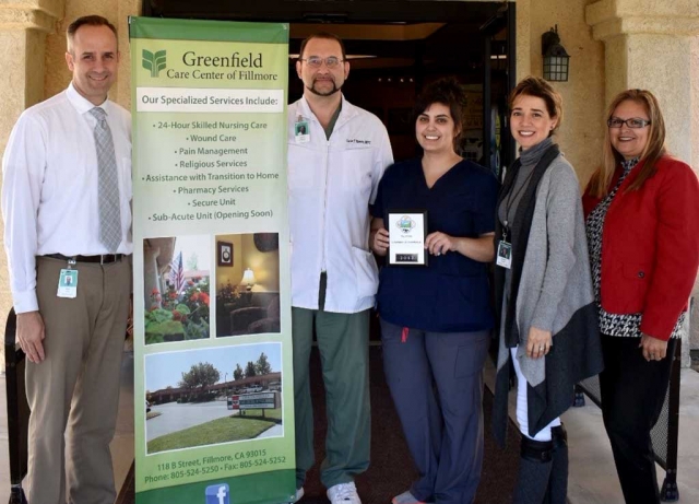 (l- r) Chad Galley, Carlos Romero, Dana Rich, Sandra Smith and Ari Larson.