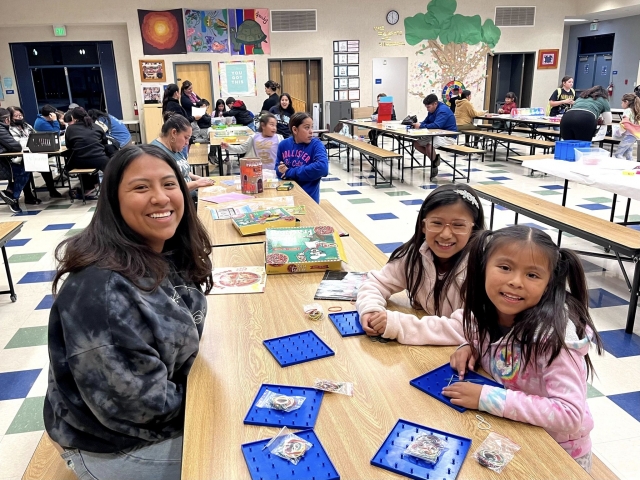 Mountain Vista Wildcats shared their math skills with their families at the 1st Annual Family Math Night! Families gathered in the cafeteria for a night filled with fun math games for all to enjoy. See more photos online at www.fillmoregazette.com. Courtesy https://www.facebook.com/permalink.php?story_fbid=pfbid02ajyxS6Hinhh7 gN4x9UnYWsAApj67BfUMbs VEJCswHG2jt2SAiz9WrsN5xMsTyZoxl&id=100063493185283.