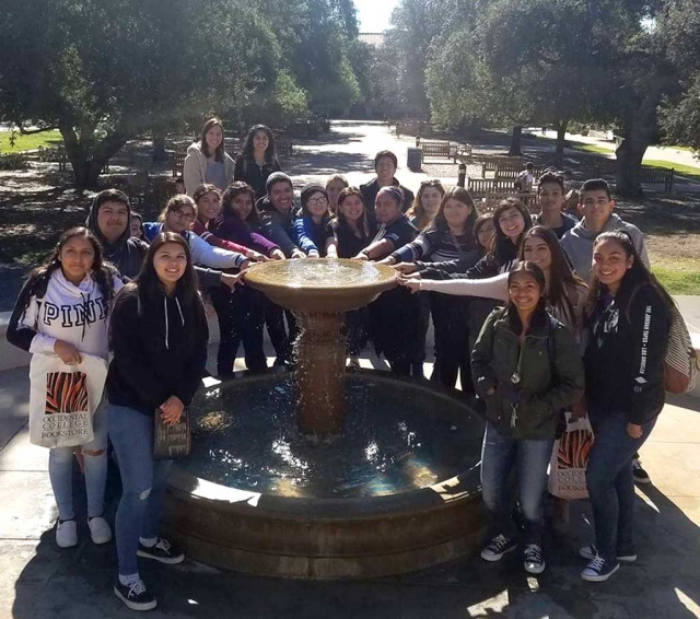 Last week students from Fillmore High School visited Occidental College. Field trips like this are to motivate the freshmen and expose them to higher educational opportunities.