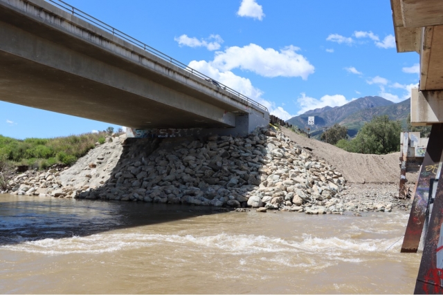 Old Telegraph Road has reopened after being closed in early February for repairs caused by the Sespe River after a heavy rainstorm. The bridge repair was made possible by the hardworking crew at Ventura County Public Works. Photo Credit: Angel Esquivel-Firephoto_91.