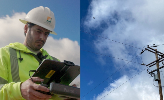 SoCal Edison (SCE) crews and contractors will be in the Fillmore area conducting aerial inspections over the next few days hours of operation: Daylight Hours, Monday – Saturday. Photo credit Roberto Lazarte & Casey Wian.