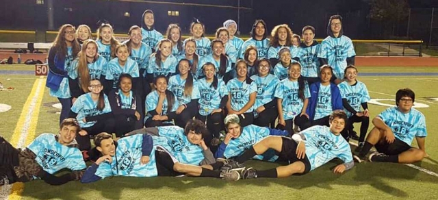 Fillmore High School Junior Class Powderpuff Team.