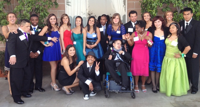 Fillmore High School's Project Unify Club and Special Education students attended a prom for students with special needs on Saturday, May 5 at Poinsettia Pavillion in Ventura. The prom was hosted by The Mission Church of Ventura. The students were treated to dresses, tuxedos, salon visits, limo rides, photos, dinner and dancing. The event was 