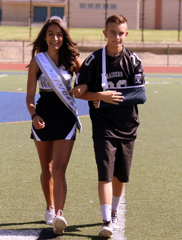 Homecoming Princess 3 and escort