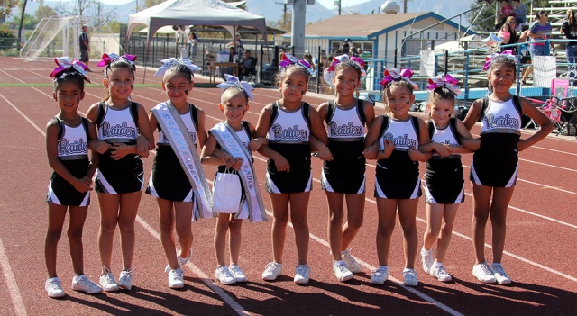 Raiders Bantam Cheer