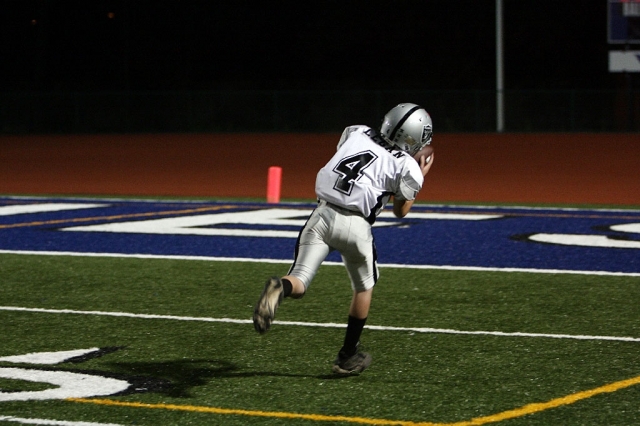 Lester Legan makes a great catch.