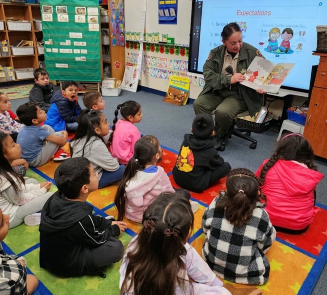 Congratulations to Mountain Vista Elementary on a very successful Read Across America Day. Thank you, Fillmore Fire Department, Ventura County Sheriff’s Department, Mrs. Zamudio, and Deputy Avila, for reading to our students. The National Education Association’s Read Across America is the nation’s largest celebration of reading. This year-round program focuses on motivating children and teens to read through partnerships, events, and reading resources for everyone. Courtesy https://www.blog.fillmoreusd.org/fillmore-unified-school-district-blog/2024/3/3/read-across-america-day-at-mountain-vista-elementary. See more photos online at www.FillmoreGazette.com.