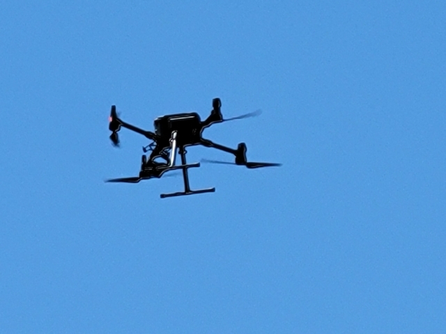 A Southern California Edison (SCE) drone was spotted this week over Goodenough Road. Edison started its drone program in 2019 and say crews have been able to reduce the risk of a wildfire by 75% to 80%. They are looking for broken insulators or cotter keys and pins, or anything that may damage or spark an ignition. They can send the drones into hazardous or remote areas where it may not be safe for crews. 