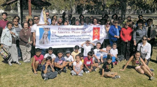 St. Francis of Assisi Church held their annual Rosary Rally on Saturday, October 14, 2017 at Shiells Park where they
hosted an attendance of approximately 70+ people, who celebrated the100 Year Anniversary Celebration of the appearance
of Mary, Mother of God, before the three small children in Fatima, Portugal, Lucia and her cousin Jacinta and her brother
Francisco.