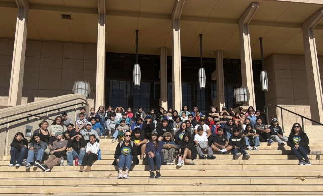 San Cayetano Elementary 5th grade students had the opportunity to tour CSUN, the California State University at Northridge. CSUN offers nine different overall degree and certificate programs including Communication, Business, and Engineering. Exposing students to colleges at a young age helps them to better understand college and gets them excited about going after completing high school. Courtesy https://www.facebook.com/761635201782178/posts/1120205102591851.