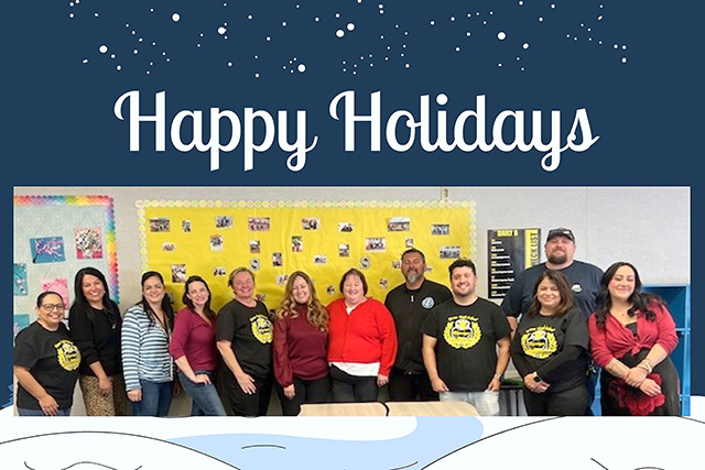 Sierra High School Principal Blanca Mendieta said, “The final week of the quarter was filled with energy and excitement at Sierra High! Students wrapped up final projects, enjoyed class field trips, and were treated to special activities, all leading up to a wonderful awards ceremony celebrating their hard work and achievements. On behalf of the Sierra High staff, we wish our students and families a joyful and restful holiday season. We look forward to welcoming everyone back for an amazing third quarter. Classes resume Wednesday, January 7.” Courtesy https://www.facebook.com/500310138765886/posts/1438562301607327.