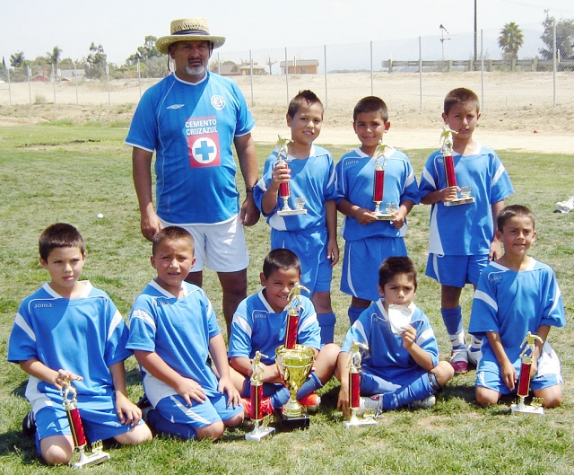 First row Left to Right Coach Fernando Maldonado, Rolando Caldera, Justin Magana, Everardo Magana 2nd row Andrew Rodriguez, Daniel Cruz, Christian Maldonado, Marcos Cardenas, Marcos Reyes. Not Pictured Andrew Perez. 