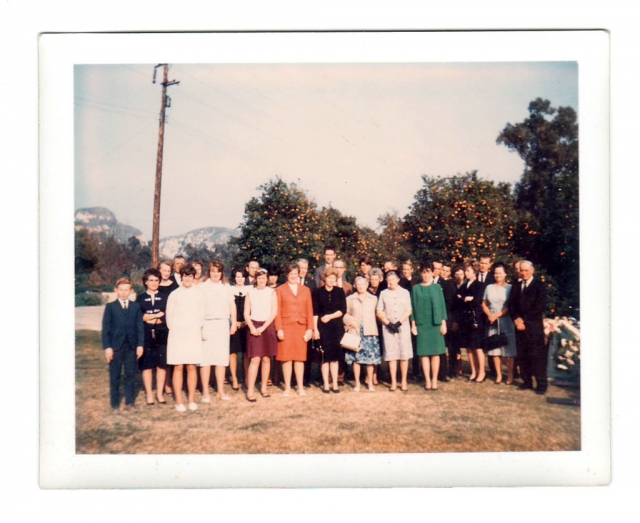 Great Grandparents, Theodore & Stella Everson, at their 50th wedding anniversary (late 1950's).