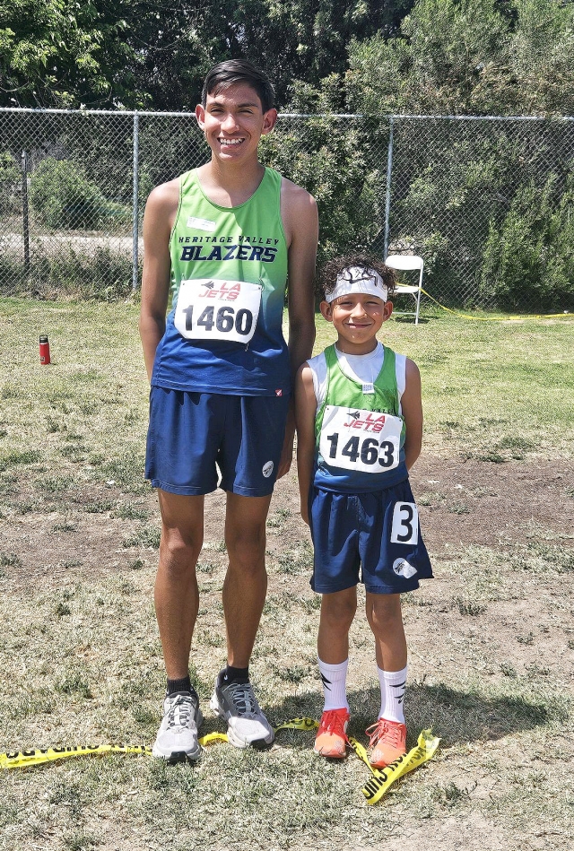 Ethan Leighton and Carlos Marin, members of the Fillmore Condors Cross Country Club, have qualified for the USATF Junior Olympic National Championships in Savanah, Georgia next week, 7/21-7/27. Ethan races on 7/22, Carlos races on 7/24.