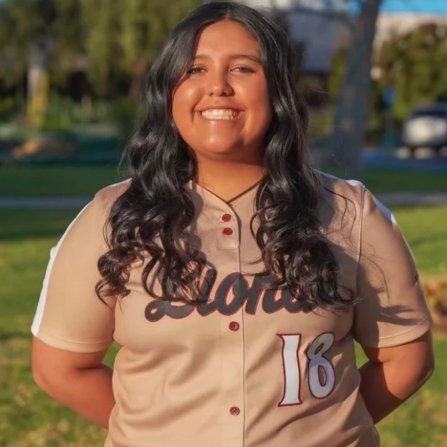 Fillmore senior Anahi Arreola earned the VC Star’s All County Softball Player of the Year Award. The Oaks Christian Senior finished the season leading the state with 20 homeruns. Her batting average for the season was .515, with 60 RBI’s and 36 runs scored out of 34 games. She finished her 4-year high school career with a .485 batting average, brought in 155 RBIs, and hit 45 homeruns. Anahi said, after taking a campus tour, she is looking to attending Cal State University Monterey Bay on scholarship. Photo courtesy https://www.maxpreps.com/ca/westlake-village/oaks-christian-lions/athletes/anahi-arreola/?careerid=v78jrpiu9fhn7.