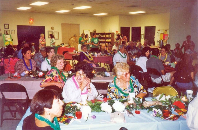 A typical party at the Fillmore Senior Center, 1997. “There were a lot of events like this, including a talent show that brought in a large crowd,” said Dorothy Lynch, long time Fillmore resident, now residing in Texas. “We seemed to have gatherings and parties for any ol’ occasion. We once had a Christmas party that included Jim Caldwell playing Santa, with Nancy Bowlin as his helper.” Congratulations to the new Board--they’re off to a great start!