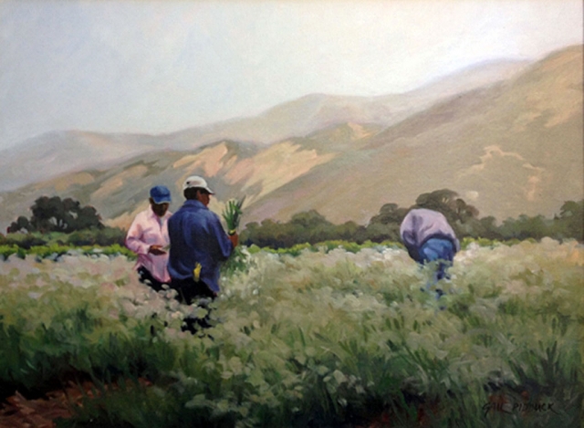 Untitled, oil painting on canvas by Gail Pidduck
