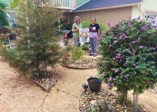 Fillmore Civic Pride named Lilia and Marco Martinez’s yard on Waterford Lane as Yard of the Month for October. Photo credit Fillmore Civic Pride Volunteers.