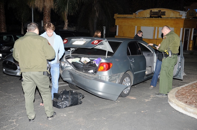 At approximately 7:40 p.m. Sunday, Sheriff and Fire departments responded to a traffic accident on Highway 126 near Central Avenue. Moderate damage was caused to two cars. No injuries were reported.