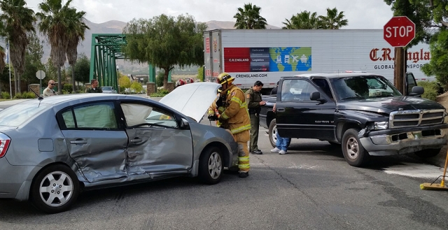 A two-car collision took place on Friday, May 8th, at Mt. View and Hightway 126, at 9:02am. No injuries were reported.