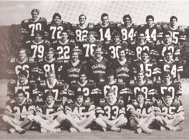 Fillmore Varsity Football Team