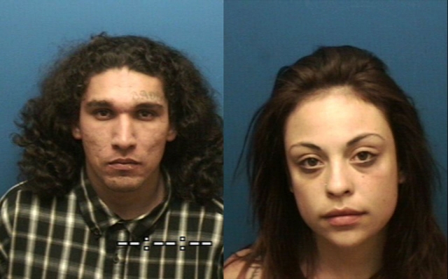 (l-r) Suspects Jacob Escobedo, Transient, Santa Paula, 28 and Natane Chapman, Transient, Fillmore, 22