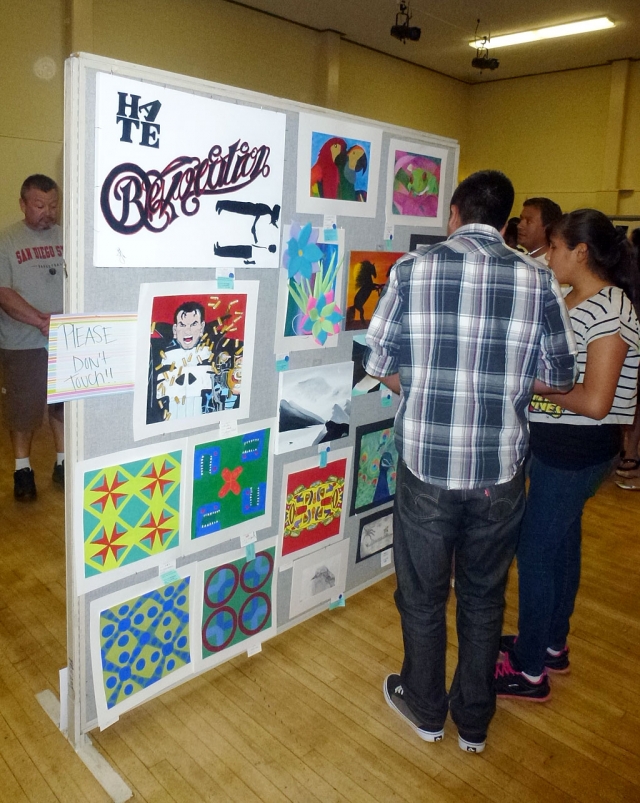 Fillmore High School held their 14th Annual Art Show, Tuesday, April 17.