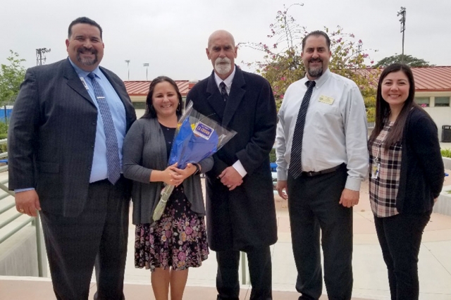 Administrator of the Year - Katrina Tafoya is the proud principal of Sierra High School. She is a leader committed to supporting all students to be successful in their academic journey. Prior to becoming a Principal, Katrina has served with distinction as a Special Education teacher, Teacher on Special Assignment, and High School Assistant Principal. Congratulations Katrina!
Tafoya!