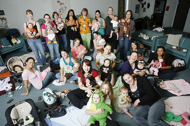 CMH’s Baby and Me Class at Award winning New Parent Resource Center.