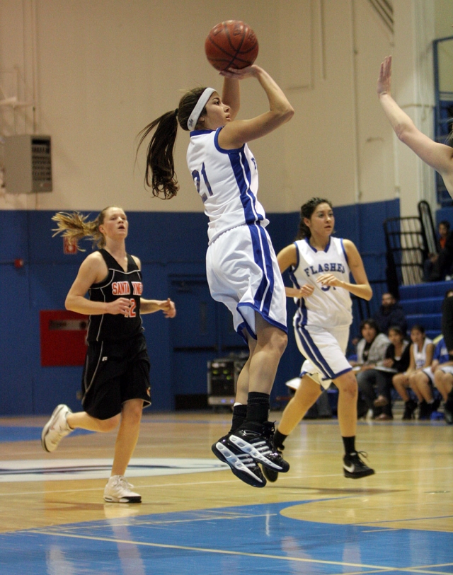 Rebecca Herrera played a phenominal game against Santa Ynez. Herrera contributed 20 points, 6 steals, 6 rebounds, and 4 assists. Fillmore beat Santa Ynez 66-38. With the win Fillmore advanced to the 2nd round in CIF against Chaminade, Fillmore beat them as well. The Lady Flashes advance to the Quarter Finals and will play Pacific Hills on Wednesday the 25th.