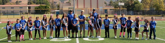 This past Saturday the SoCal Fillmore Bears hosted their 2017 Homecoming game. Pictured above is their 2017 Homecoming
Court. All SoCal Filllmore Bear & Cheer photos courtesy of Crystal Gurrola.