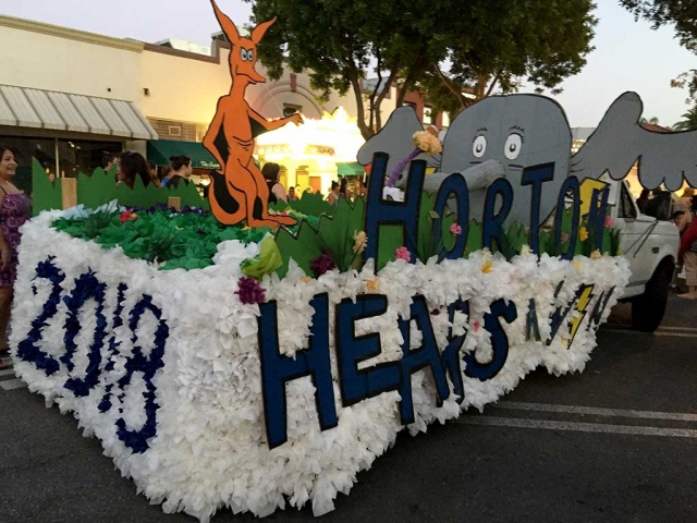 Last year’s Class of 2018’s Homecoming Float