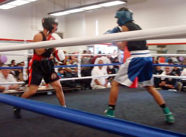 The Fillmore Boxing Club's Jonathan Minero competed in the 120 lb. division at the Jerry Ortiz Memorial Boxing Gym's annual boxing event November 15th in El Monte at Lambert Park. The Fillmore Boxing Club is a member of USA Boxing and offers adult and youth boxing classes at Body Image Gym for more information call (805) 524-0891 or (805) 443-8501.