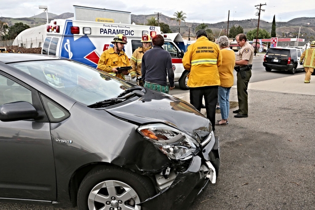 Newly elected Congresswoman Julia Brownley was involved in a minor traffic accident at the corner of Highway 126 and Central Avenue, Saturday, at 2:09pm. No injuries were reported.