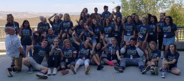 Pictured above are Fillmore High School students who attended this year’s Ronald Reagan Leadership Week. The students learned how to expand upon their leadership abilities through the tenets of Communication, Optimism, Informed Decision Making and Cultivate leadership skills. They also had a chance to meet other school leaders from all over Ventura County and learn from them as well.