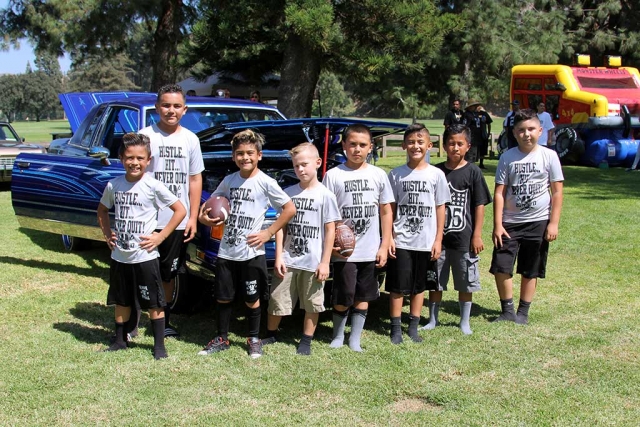On Saturday, August 12th, the Nosotroz Car Club hosted a Car Show for Fillmore Youth Raiders Football. The event was held at Elkins Golf Course from 11am – 4pm. They had food, drinks, music, and fun. All proceeds went to the Fillmore Raiders Youth Football. Photo Courtesy Crystal Gurrola.