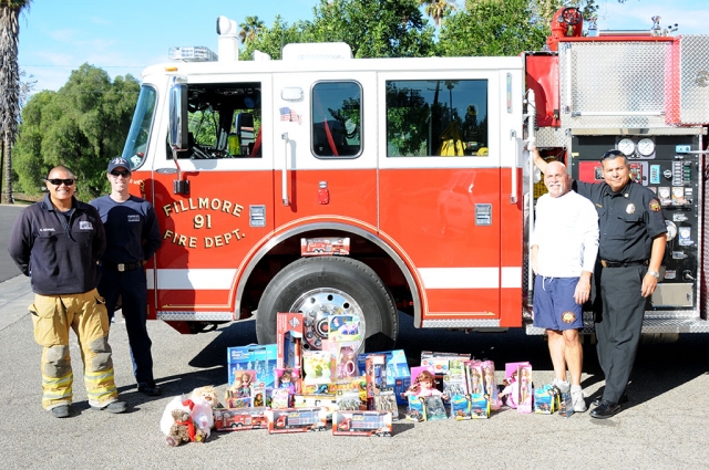 The Fillmore Fire Annual Toy Drop-off Drive is underway, but few have responded to the call. Please take an unwrapped toy valued at $10 or more to the Fillmore Fire Department by December 14th. A child is counting on you this Christmas season.