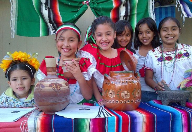 Several very pretty senoritas brightened the Sespe Cinco de Mayo day’s celebration