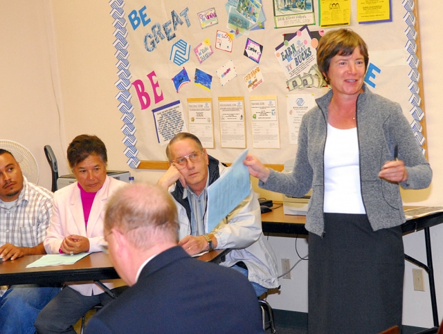 Quiring began one of her first public appearances with an apology for the failure regarding the Request For Proposals (RFP) that were not sent out in the city’s search for a new auditing firm to meet State deadlines.