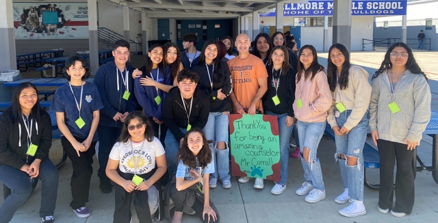 On Tuesday, February 14, 2023, we celebrated our counselors for National Counselors Week all last week! Fillmore Middle School loves and appreciates our counselors so much. Photos courtesy FMS Blog.