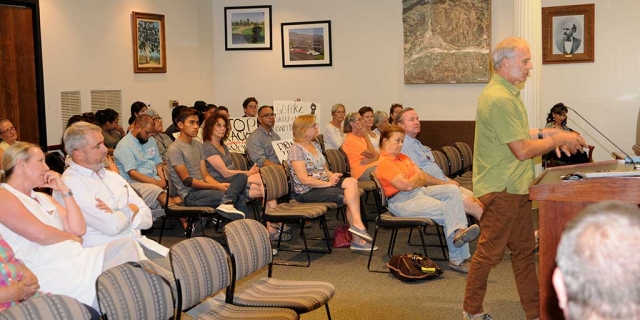Citizens expressed concern at last night’s City Council meeting about proposed fracking in the hills above Fillmore.