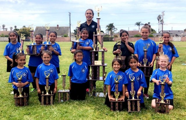 Pictured above is the California United’s  2011 Girls Team Top Row l-r: Viany Rubio, Leani Paz, Aleana Camarillo, Destiny Segura, Ramona Sanchez (HC) Jillian Lopez, Zoey Williams, Amilia Tobias Bottom Row l–r: Arline Morales, Aleena Suarez, Isabel Guzman, Gabrielle Ramirez, Andrea Manzo, Brielle Henderson.