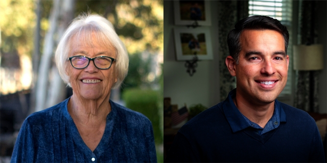 (l-r) are Lynn Edmonds and Chris Gurrola who are running for a partial term (2-year) seat on Fillmore City Council. Next week, the Gazette will feature the four candidates who are running for 2-full term seats on the Council, they are Carrie Broggie, Albert Mendez, Zachary Lotshaw and Luis Rodriquez.