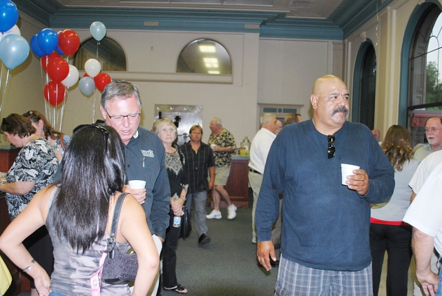 Among the enthusiastic participants in Monday’s meet-and-greet (the new candidates) was former, twice failed, city council candidate, Marcos Hernandez. Marcos enjoyed the refreshments as he mixed with the crowd. There were no reports on whether or not he contributed financially to the election fund.