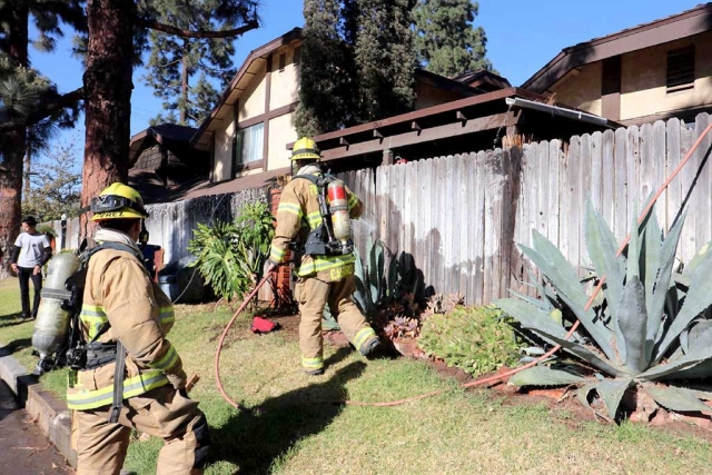 Thursday, December 21st at 11:10am crews responded to calls about a suspicious fire outside a home in the 1000 block of Tudor Lane. Fire crews quickly put the fire out with slight damage to a wooden fence. The cause of the fire is still under investigation. Ventura County Crime Stoppers will pay up to $1,000 reward for information, which leads to the arrest and criminal complaint against the person(s) responsible for this crime. The caller may remain anonymous. The call is not recorded. Call Crime Stoppers at 800-222-TIPS (8477).