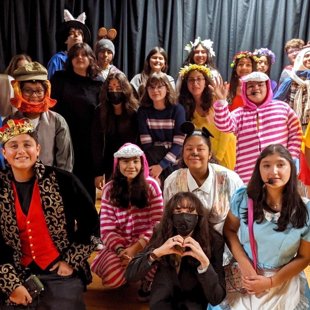 During the last week of school Fillmore Middle School Drama Club did a wonderful job of performing “Alice and Wonderland” and the “Christmas Carol” to entice some holiday spirit! Photo credit https://www.blog.fillmoreusd.org/fillmore-middle-school-bulldogs-blog/2022/12/19/drama-perform-the-christmas-carol-amp-alice-and-wonderland.