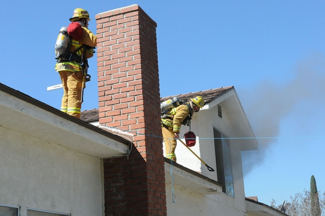 Quick work by Fillmore firefighters responding to a house blaze on the 100 block of Cook Drive at 10:30 a.m. Wednesday saved the day. The fire, caused by an overloaded electrical outlet in a second story bedroom, was quickly extinguished with little smoke and water damage. The fire was reported by a neighbor as no one was home at the time. Ventura County Fire assisted. Engines 91, 191, and County 126 responded.