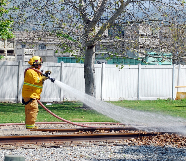 A small fire was quickly extinguished over the weekend by Villa Park Orchard.