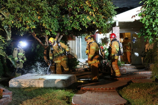 Fillmore Fire responded to a structure fire on Sunday, May 3 at 8:15pm, in the 700 block of Del Valle. An upstairs mattress had ignited and a separate fire was burning in the backyard. It is not known if the two were
related. No major structural damage was reported.