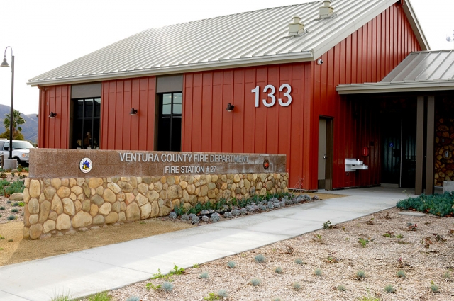 After a 3-year delay, Ventura County’s $9-million Fire Station No. 27 is open for business. This state-of-the-art structure was left unfinished during two of the most devastating wildfires in California’s history during that time. The major contractor failed to perform, and there has apparently been no financial backup. Anyway, it’s open now, sporting three new bright yellow fire trucks and a Caterpillar dozer to. Clear brushy terrain. Everything seems to be in good order. It is reported the station can house nine firefighters and four engines. How this new station will effect Fillmore’s own volunteer fire department remains to be seen.